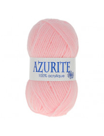 Pelote de fil à tricoter Azurite rose