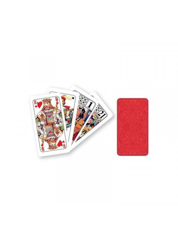 Tapis de cartes à jouer vert - Calicosy
