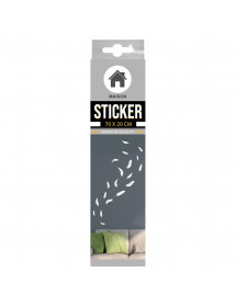 STICKER PLUMES BLANCHES