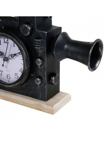 Horloge caméra de cinéma métal Ostaria