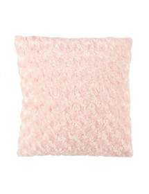 COUSSIN CARRE POLY.ROSA ROSE